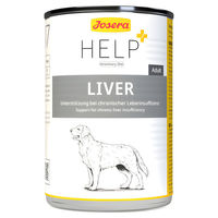 Produktbild von Josera Help Liver Diätfutter Nassfutter für Hunde Adult 6x400g - 6 x 400 g