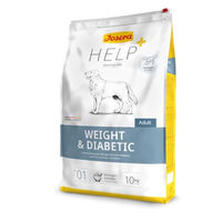 Produktbild von Josera Help Weight & Diabetic Hund Trockenfutter zur Gewichtsreduktion und Diabetes-Unterstützung 10kg - 10 kg
