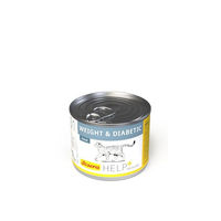 Produktbild von Josera Help Weight & Diabetic Katzen Nassfutter zur Gewichtsreduktion und Diabetes-Unterstützung für adulte Katzen 6x200g