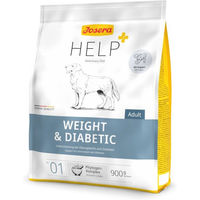 Produktbild von Josera Help Weight & Diabetic Trockenfutter für erwachsene Hunde zur Gewichtsreduktion und Diabetes-Unterstützung 4,5 kg