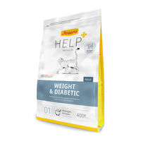 Produktbild von Josera Help Weight & Diabetic Trockenfutter für erwachsene Katzen zur Gewichtskontrolle und Diabetes-Unterstützung 400 g - 400 g