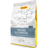 Produktbild von Josera Help Weight & Diabetic Trockenfutter für erwachsene Katzen zur Gewichtskontrolle und Unterstützung bei Diabetes 2 kg - 2 kg