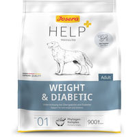 Produktbild von Josera Help Weight & Diabetic Trockenfutter für Hunde Adult zur Gewichtsreduktion und Diabetes-Unterstützung 900g - 5 x 900 g