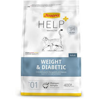 Produktbild von Josera Help Weight & Diabetic Trockenfutter für Katzen zur Gewichtskontrolle und bei Diabetes 400g - 400 g