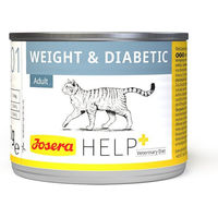 Produktbild von Josera Help Weight und Diabetic Nassfutter für Katzen zur Gewichtskontrolle und Diabetes-Unterstützung 6x200g