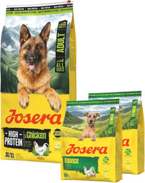 Produktbild von Josera High Protein Adult Hundefutter Huhn glutenfrei 12,5kg