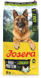 Produktbild von Josera High Protein Adult Hundefutter Huhn Glutenfrei 2x12,5 kg