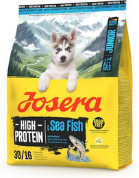 Josera High Protein Junior Hundefutter mit Lachs und Fisch getreidefrei für Welpen – Bild 1 von 2