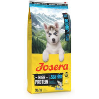 Produktbild von Josera High Protein Junior Sea Fish Getreidefreies Trockenfutter für Hunde mit Lachs 12,5 kg