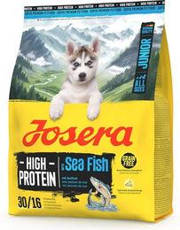 Josera High Protein Junior Trockenfutter für Hunde mit Lachs und Fisch getreidefrei 900g – Bild 1 von 10