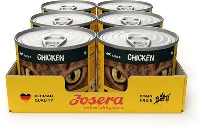 Josera Huhn Nassfutter für erwachsene Katzen getreidefrei 1200g Dose – Bild 1 von 2