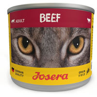 Produktbild von Josera Hund Nassfutter Rind und Lachs Getreidefrei Adult 6x200g