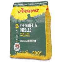 Produktbild von Josera Hund Trockenfutter Geflügel und Forelle 900g - 5 x 900 g