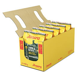 Produktbild von Josera Hundefutter Lamm & Batate Getreidefrei Adult 5x900g - 5 x 900 g