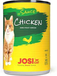 Josera JosiCat Katzenfutter Huhn in Sauce, 12 x 415 g Dose für erwachsene Katzen - 12 x 415 g – Bild 1 von 7