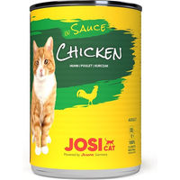 Produktbild von Josera JosiCat Katzenfutter Huhn in Sauce, 12 x 415 g Dose für erwachsene Katzen - 12 x 415 g