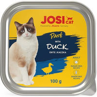 Produktbild von Josera JosiCat Pastete mit Ente für Katzen Adult 32 x 100 g - 16 x 100 g