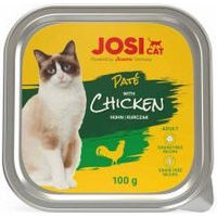 Produktbild von Josera JosiCat Paté Huhn Nassfutter für adulte Katzen 32 x 100 g - 16 x 100 g