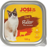 Produktbild von Josera JosiCat Paté Rind für Katzen Adult 32 x 100 g ohne Farb- und Aromastoffe - 16 x 100 g