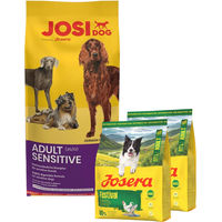 Produktbild von JOSERA JosiDog Adult Sensitive Hundefutter Geflügel Glutenfrei Monoprotein 16,8 kg