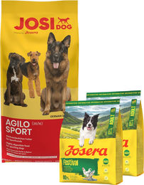 Produktbild von Josera JosiDog Agilo Sport Hundefutter Adult Geflügel und Lachs Glutenfrei 15kg