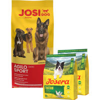 Produktbild von Josera JosiDog Agilo Sport Hundefutter Adult Geflügel und Lachs Glutenfrei 15kg