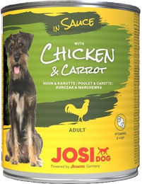 Josera JosiDog Hundefutter Huhn und Karotten in Sauce Adult 6x830g - 6 x 830 g – Bild 1 von 4