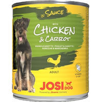 Produktbild von Josera JosiDog Hundefutter Huhn und Karotten in Sauce Adult 6x830g - 6 x 830 g