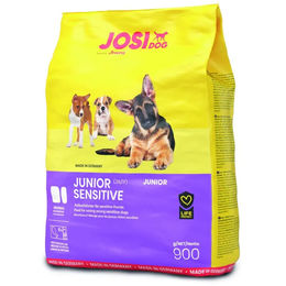 Josera JosiDog Junior Sensitive Hundefutter Geflügel Glutenfrei 900 g - 5 x 900 g – Bild 1 von 6