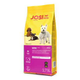 Josera JosiDog Mini Hundefutter Adult mit Geflügel und Ente glutenfrei 2,7 kg - 2,7 kg – Bild 1 von 5