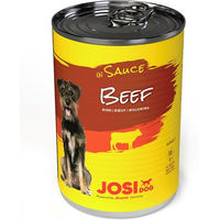 Produktbild von Josera JosiDog Nassfutter Rind Stückchen in Sauce für erwachsene Hunde 12 x 415 g - 12 x 415 g