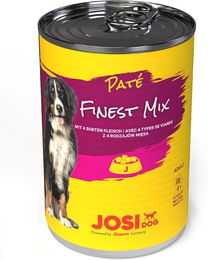 Josera JosiDog Paté Finest Mix Pastete mit Huhn Rind und Schwein für ausgewachsene Hunde 12 x 400 g - 12 x 400 g – Bild 1 von 4