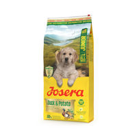 Produktbild von Josera Junior Hundetrockenfutter Ente und Kartoffel getreidefrei Monoprotein 12,5 kg
