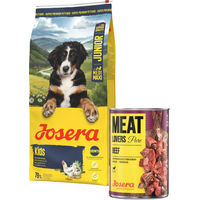 Produktbild von Josera Junior Kids Hundefutter Huhn für junge Hunde mittelgroßer und großer Rassen glutenfrei 13,3kg