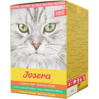 Produktbild von Josera Katze Multipack Paté Adult Getreidefrei 6 x 85 g Huhn Ente Pute - 6 x 85 g