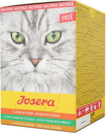 Josera Katze Paté Multipack mit Huhn, Ente und Pute getreidefrei 6 x 85 g - 6 x 85 g – Bild 1 von 4