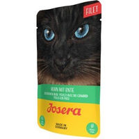 Produktbild von Josera Katzenfutter Filet Huhn mit Ente Stückchen in Sauce getreidefrei 16 x 70 g - 16 x 70 g