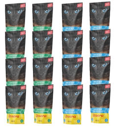 Josera Katzenfutter Geschmacksmix Huhn Ente und Lachs Stückchen in Sauce 16x70g - 12 x 400 g – Bild 1 von 3