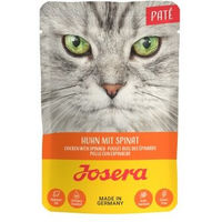 Produktbild von Josera Katzenpastete Huhn mit Spinat 16 x 85 g - 16 x 85 g