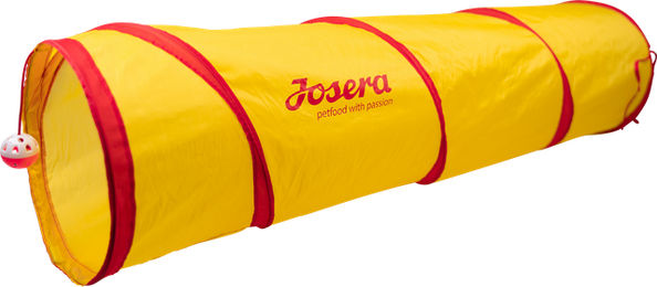 Josera Katzentunnel aus Polyester in Gelb – Bild 1 von 1