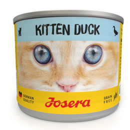Josera Kitten Duck Getreidefreies Nassfutter für Katzen mit Ente und Huhn - 6 x 200 g – Bild 1 von 3