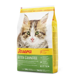 Josera Kitten Grainfree Katzen-Trockenfutter mit Geflügel getreidefrei 400 g - 400 g – Bild 1 von 6