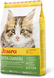 Josera Kitten Grainfree Trockenfutter für Katzen mit Geflügel und Fisch 4,25 kg - 4250 g – Bild 1 von 5