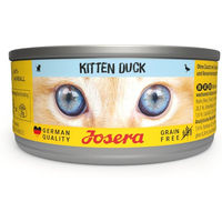 Produktbild von Josera Kitten Nassfutter Ente Filets getreidefrei 12 x 85 g - 12 x 85 g