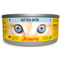 Produktbild von Josera Kitten Nassfutter Ente getreidefrei 12 x 85 g - 12 x 85 g