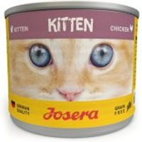 Produktbild von Josera Kitten Nassfutter Huhn Stückchen in Sauce getreidefrei 6x200 g - 6 x 200 g