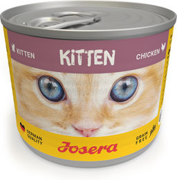 Produktbild von Josera Kitten Nassfutter Huhn und Truthahn getreidefrei 6 x 200g Dose