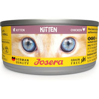 Produktbild von Josera Kitten Nassfutter Katze Huhn und Pute Getreidefrei 12 x 85 g - 12 x 85 g