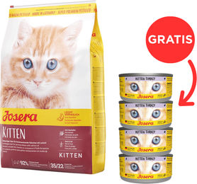 Produktbild von Josera Kitten Trockenfutter Geflügel und Lachs 10 kg
