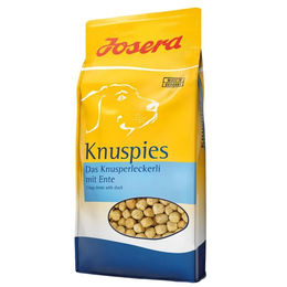 Josera Knuspies Hundesnack Ente Adult 10 kg weizenfrei - 10 kg – Bild 1 von 10